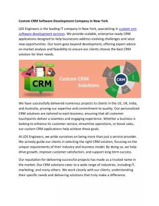 custom crm software development company