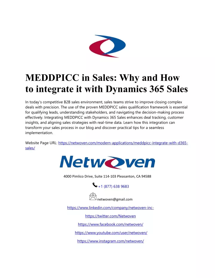 meddpicc in sales why and how to integrate