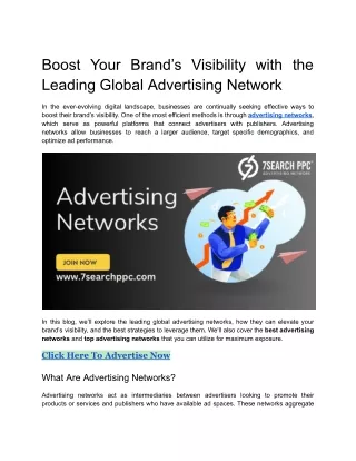 Advertising Network
