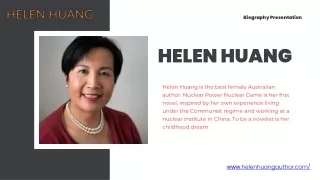 Helen Huang: Exploring Identity and Resilience