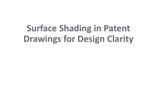 Surface Shading in Patent Drawings