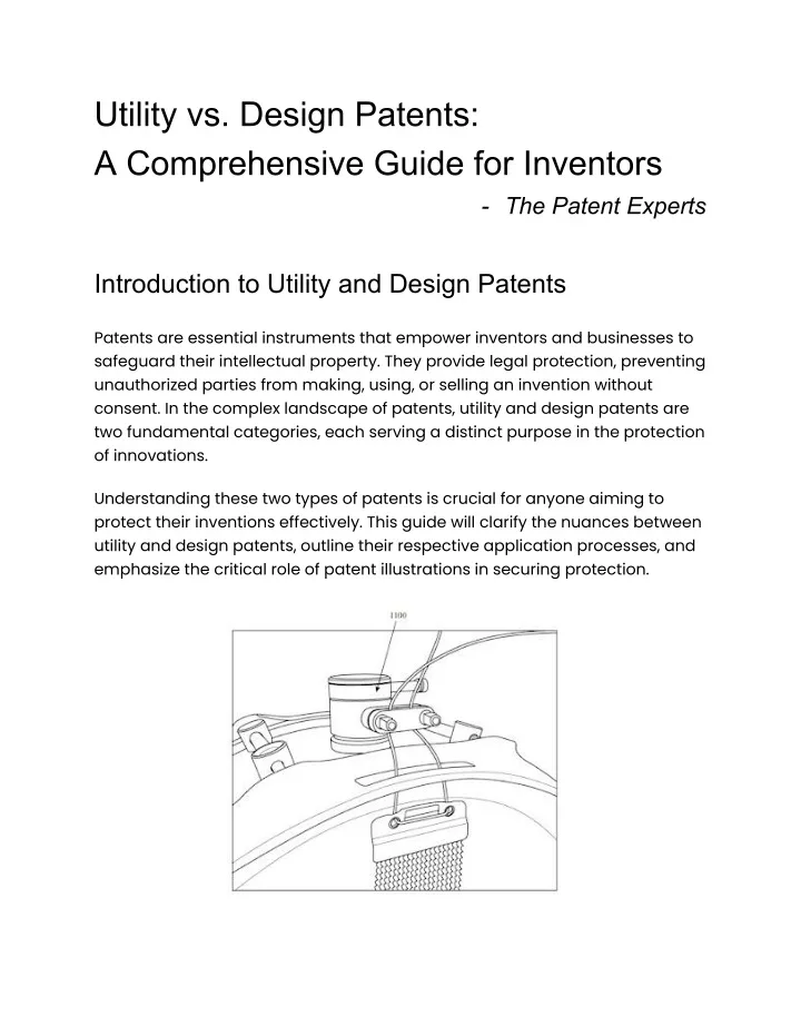 utility vs design patents a comprehensive guide