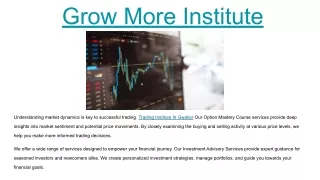 grow more institute