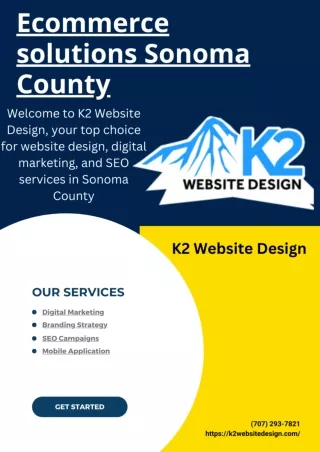 Ecommerce solutions Sonoma County