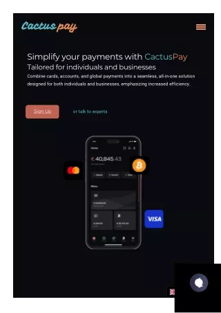 CactusPay: Your All-in-One Digital Banking and Crypto Solution in France