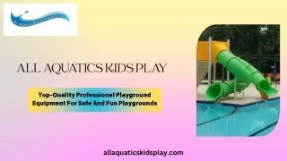 Top-Quality Professional Playground Equipment For Safe And Fun Playgrounds