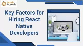 key factors for hiring react native developers