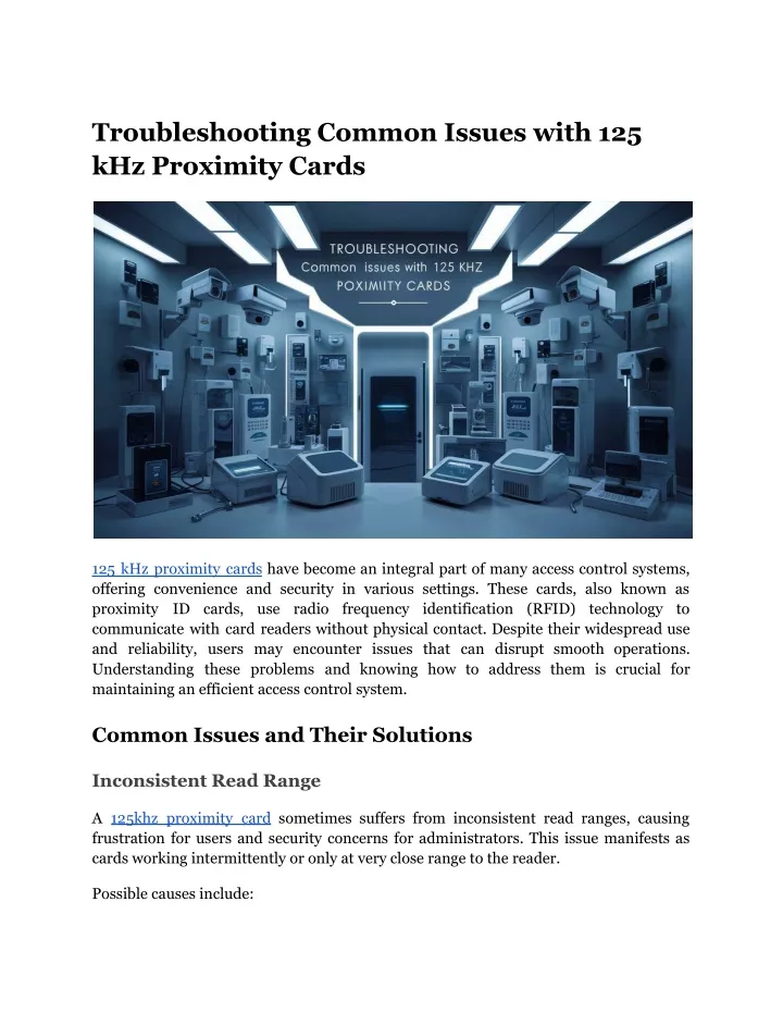 troubleshooting common issues with