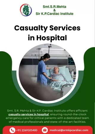 Casualty Services in Hospital