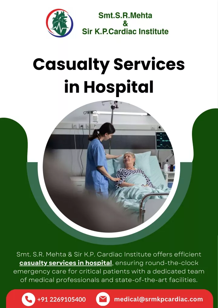 casualty services in hospital