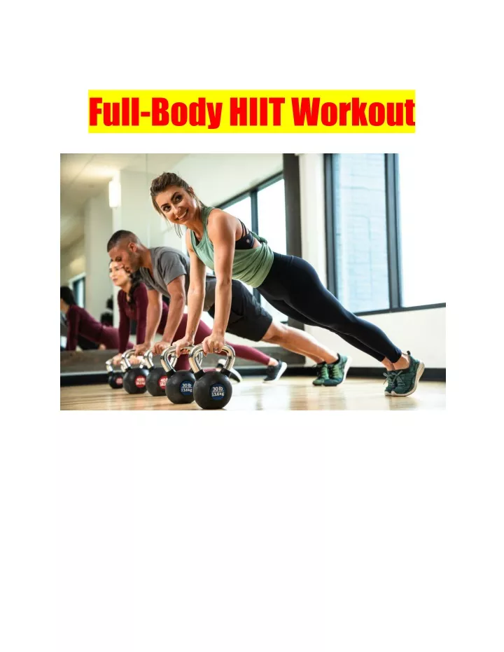 full bodyhiitworkout