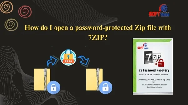 How do I open a password-protected Zip file with 7ZIP?