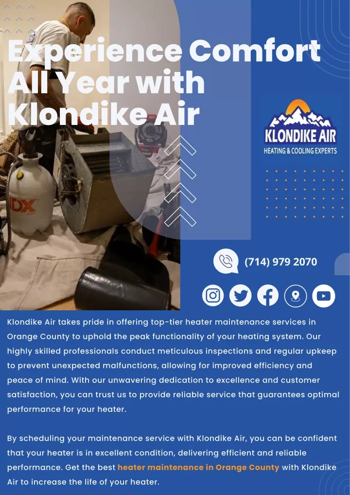 experience comfort all year with klondike air