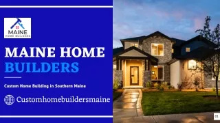 Sell House in Maine - Maine Home Builders