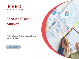 Peptide CDMO Market