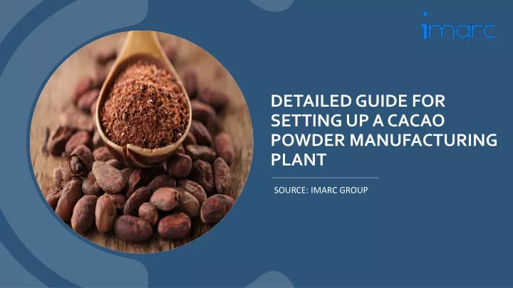 detailed guide for setting up a cacao powder