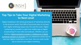 Top Tips to Take Your Digital Marketing to Next Level
