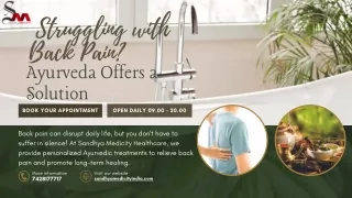 Say Goodbye to Back Pain with Ayurveda