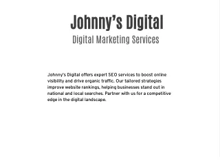 johnny s digital digital marketing services