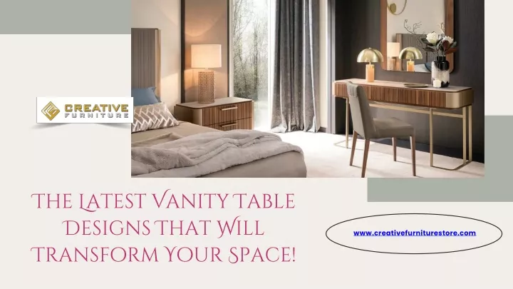 the latest vanity table designs that will