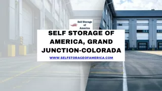 Self Storage of America, Grand Junction-Colorada - www.selfstorageofamerica.com