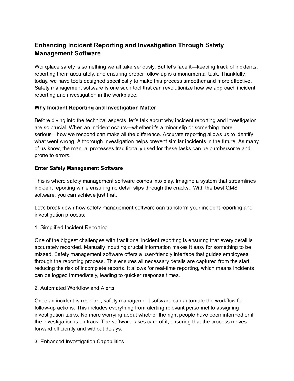 PPT - Enhancing Incident Reporting and Investigation Through Safety ...
