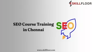 seo course training in chennai