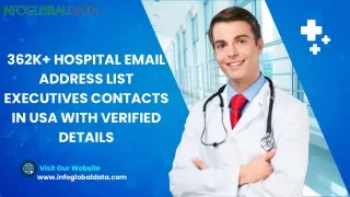 362k hospital email address list executives
