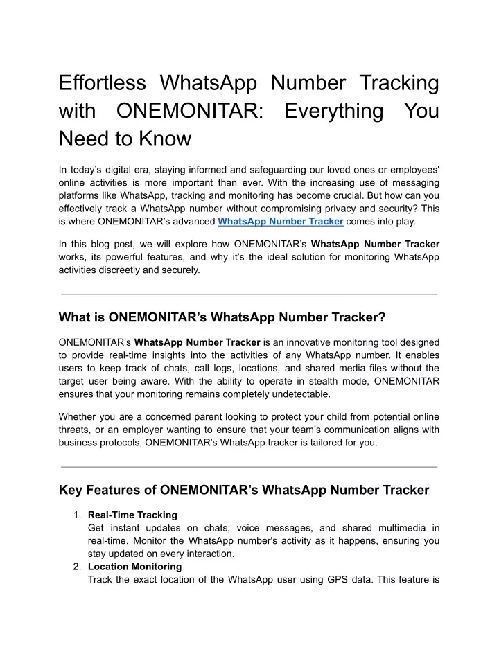 effortless whatsapp number tracking with