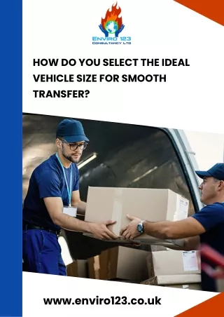 how do you select the ideal vehicle size