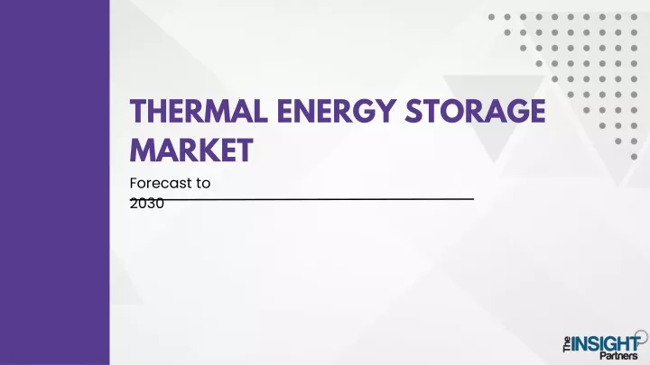 thermal energy storage market