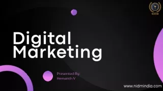 Digital Marketing Institute in India