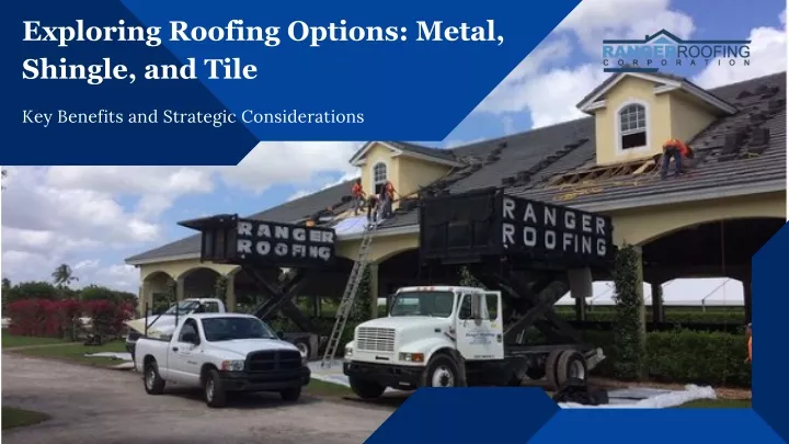 exploring roofing options metal shingle and tile