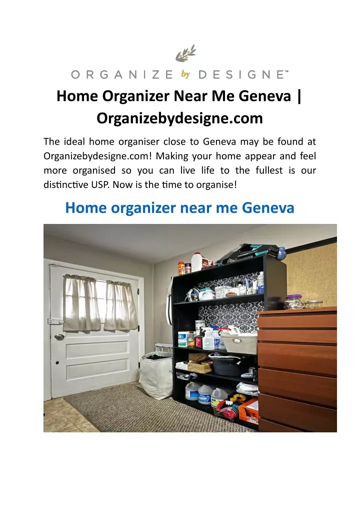 home organizer near me geneva organizebydesigne