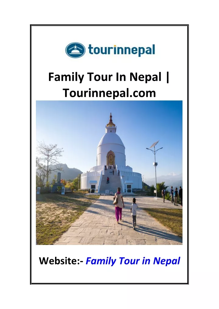 family tour in nepal tourinnepal com