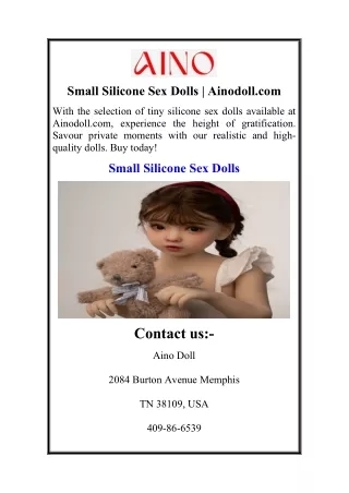 Small Silicone Sex Dolls  Ainodoll.com