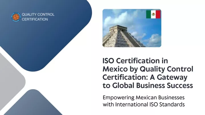 iso certification in mexico by quality control