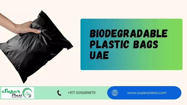 biodegradable plastic bags uae