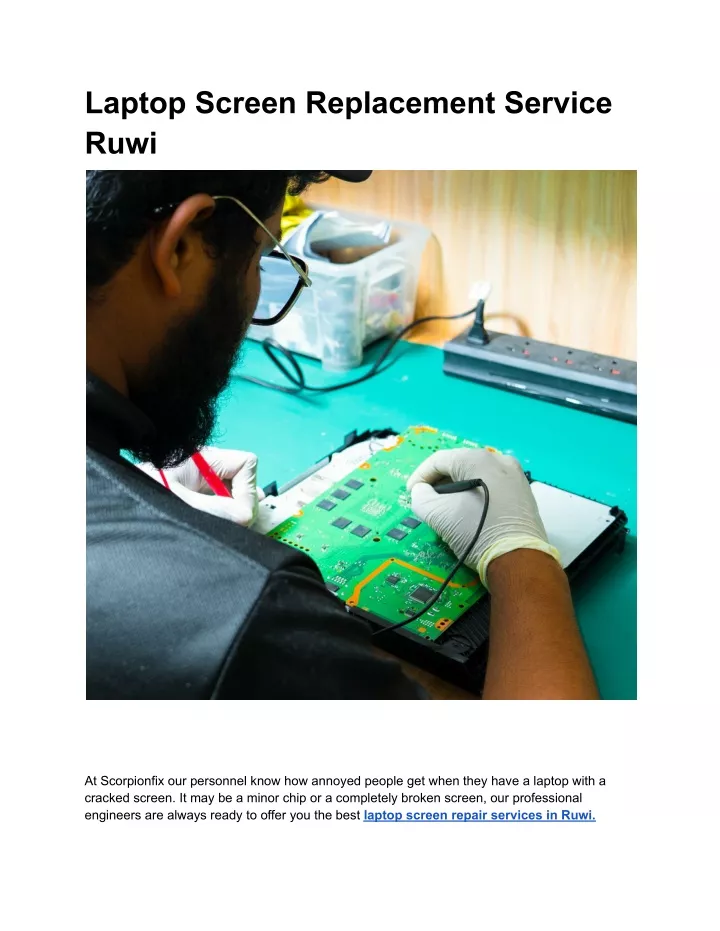 laptop screen replacement service ruwi