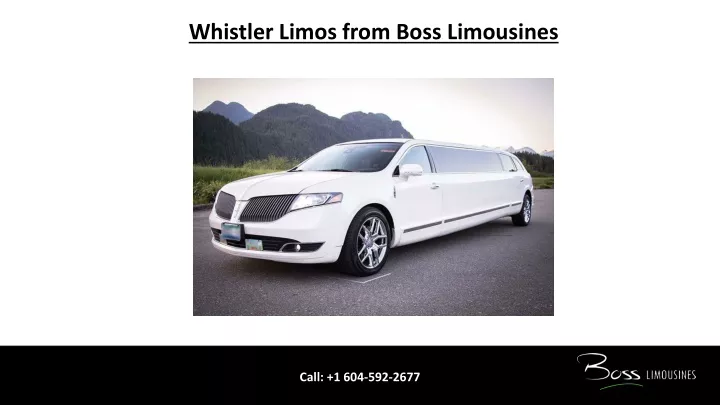 whistler limos from boss limousines