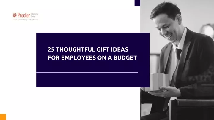 25 thoughtful gift ideas for employees on a budget