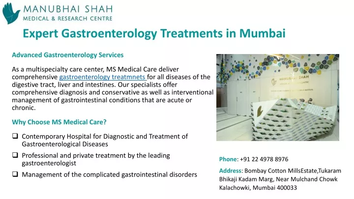 expert gastroenterology treatments in mumbai