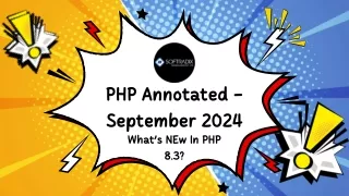 PHP Annotated - September 2024 (What's new in PHP 8.3)