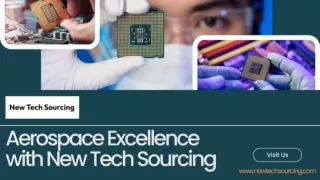 New Tech Sourcing's Comprehensive Industrial Electronic Supply Solutions!