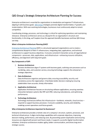 qks group qks group s strategic enterprise