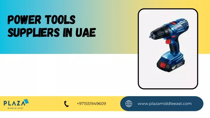 power tools suppliers in uae