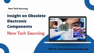 New Tech Sourcing's Insight on Obsolete Electronic Components
