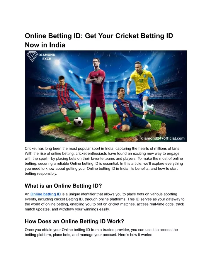 online betting id get your cricket betting