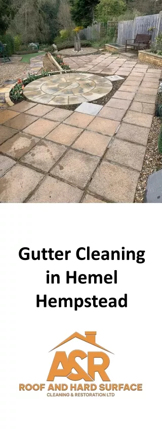 Gutter Cleaning Services in Hemel Hempstead