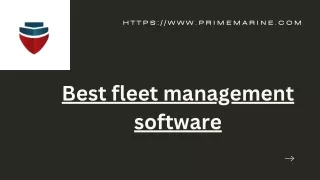 Best fleet management software